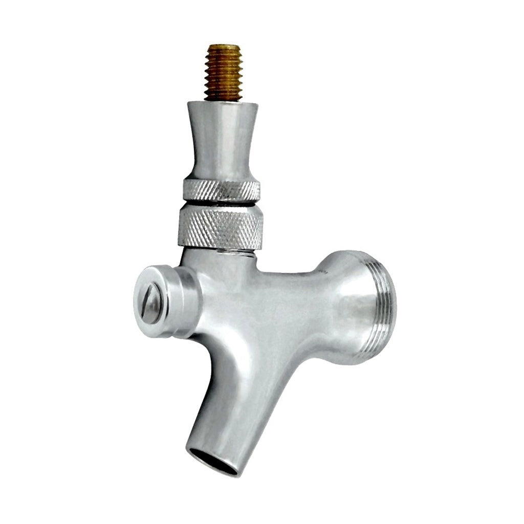 Stunning Chrome Self-Closing Faucet with Brass Lever - C211 Kd