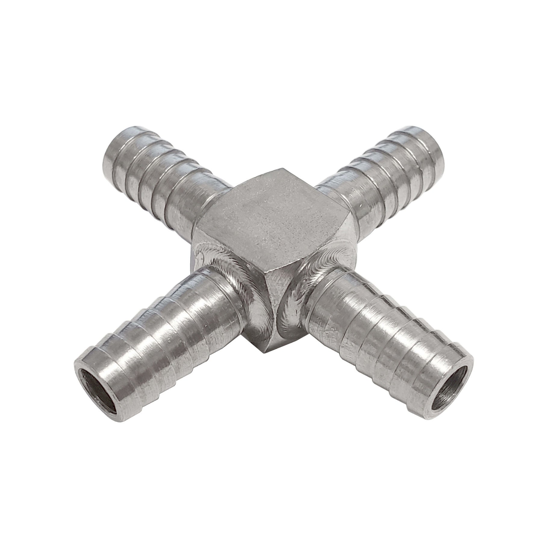 Cross 3/8inB-All Stainless Steel: The Ultimate Hose Barb Fittings