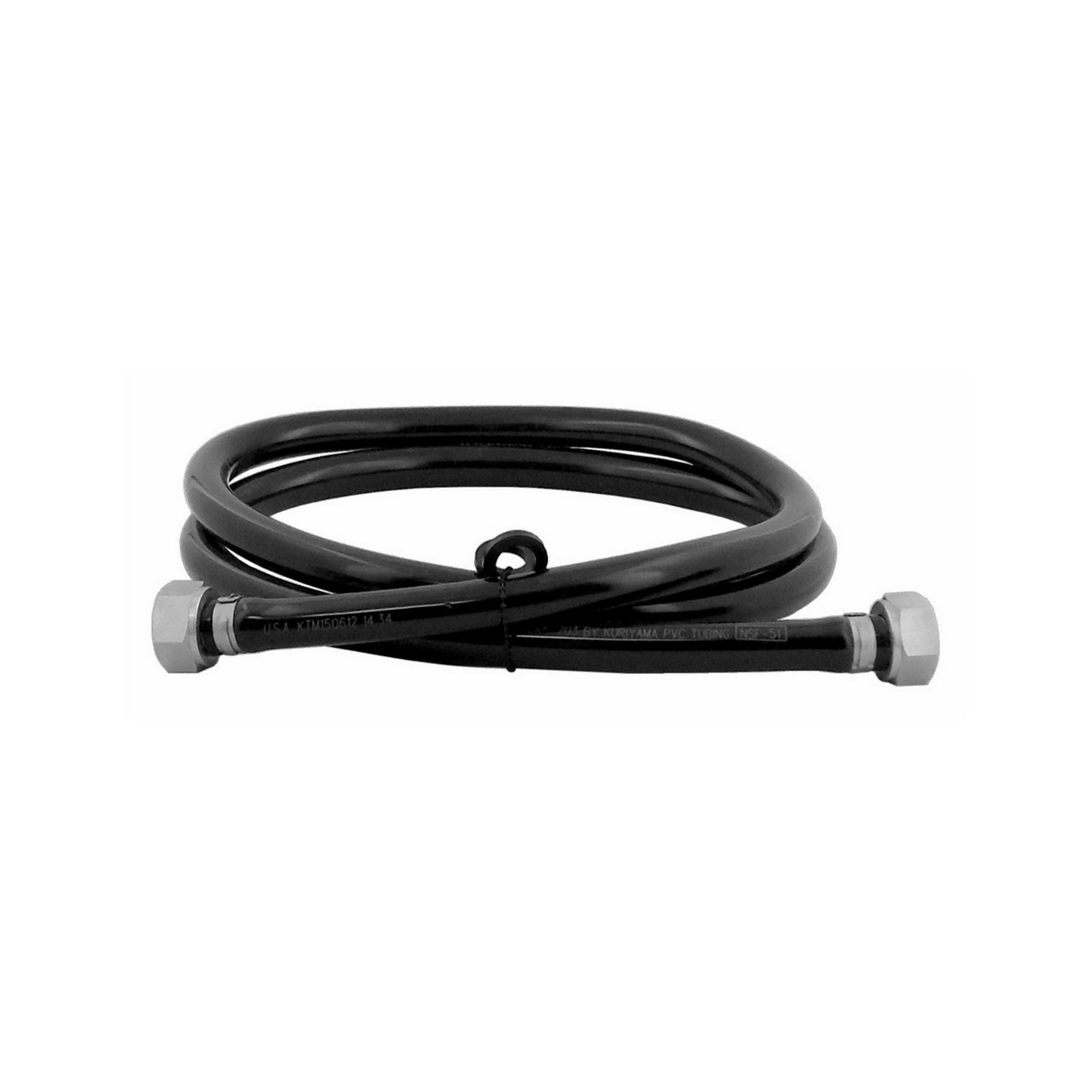 Exciting 3/8in ID x 5'L Black Jumper for Dispensers with Hex Plug
