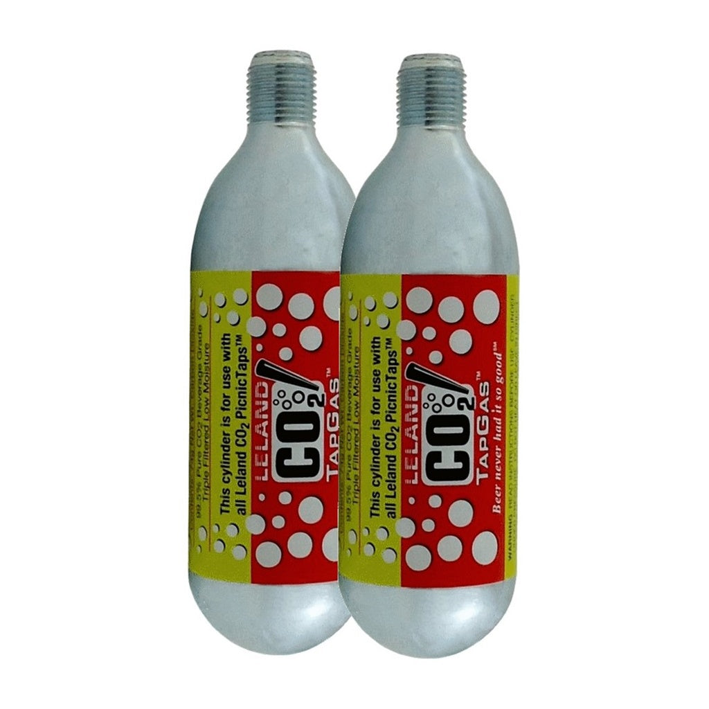Leland's Premium Threaded CO2 Cartridges - 74Gm (Pack of 2)